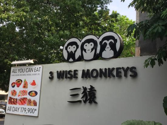 Three Wise Monkeys - Restauran All You Can Eat Jakarta